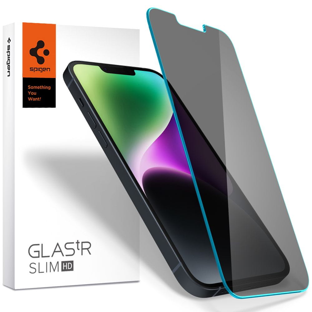 Spigen tR Slim HD Anti-Glare/Privacy 1 Pack - iPhone 14/iPhone 13 Pro/iPhone 13, AGL03393